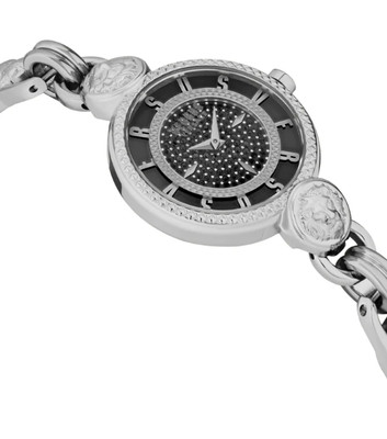Versus Versace Women's Les Docks Petite Silver Stainless Watch 30mm VSP470521