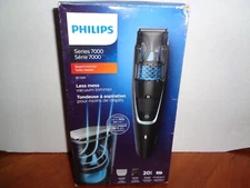 Philips Norelco Cordless Vacuum Beard Trimmer BT 7201 with 20 Length Settings