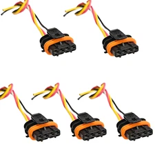 Set of 5 Electrical Connector of Ignition Coil UF341 Fits Volvo 5 Cyl