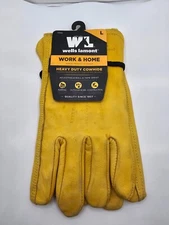 Size L Wells Lamont Work & Home Heavy Duty Cowhide Gloves 1132L