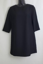 Banana Republic Women's Black Dress Size 2 Petite 3/4 Sleeves