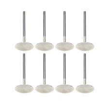 (8-Pack) Manley 12348-8 Race Flo Intake Valve 2.120" Head 5/16" Stem 5.253"