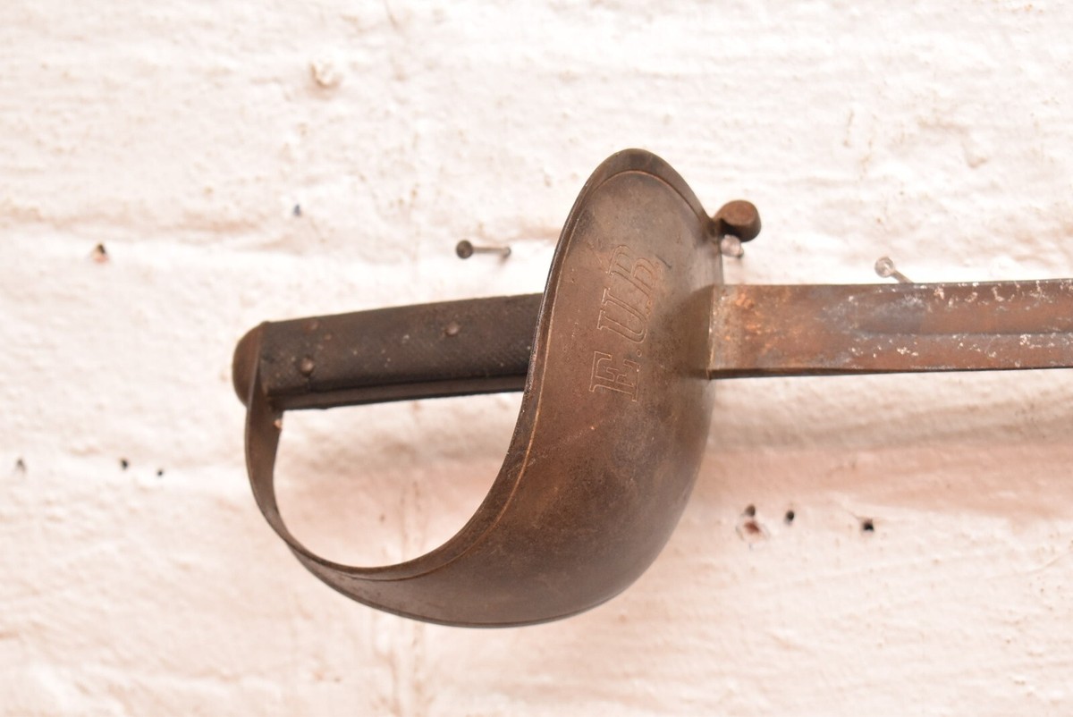 ANTIQUE 19TH C. BRAZILIAN M1880 CAVALRY SWORD WW1 SOLINGEN GERMAN