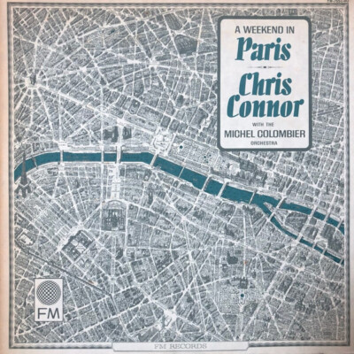 Chris Connor A Weekend In Paris OBI + INSERT JAPAN NEAR MINT FM Vinyl LP