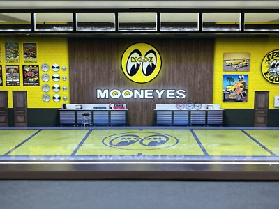 mtnページ moon eyes風 ガレージ ジオラマ ケース Amazon.co.jp: ムーンアイズ 1/64 ジオラマ moon eyes 1:64 ガレージ