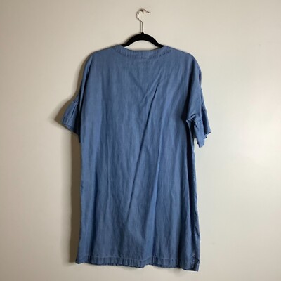 Vineyard Vines blue denim lace tie dress size 12 | eBay