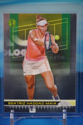 その他 Topps ty Tennis Beatriz Haddad Maia 2024 Topps Chrome Tennis - #87 Beatriz Haddad Maia (RC) 1st | eBay