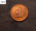 1901 Indian Head Penny Cent - Gem BU++ (red) - Four Diamonds #I167