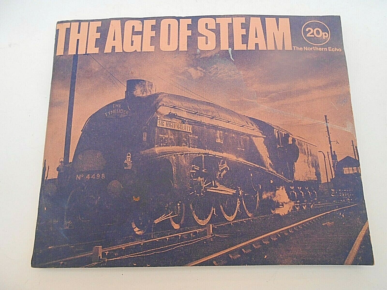 1972 Vintage Northern Echo Age Of Steam Album 30 Colour Loco Pics From Paper Ebay