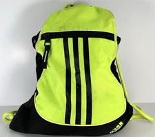 Adidas Alliance 2 Sackpack 12L Neon Green Cord Cinch Opening Sports Workout Bag