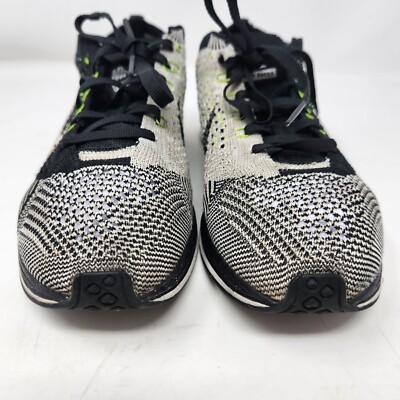 新品未使用　Nike Flyknit Racer 25.5 cm 526628 Nike Flyknit Racer Multicolor Black Mens Running Shoes