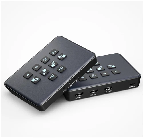 Capture Card, Dual 4K HDMI Input Capture Card for Streaming, USB 3.0 Audio Video