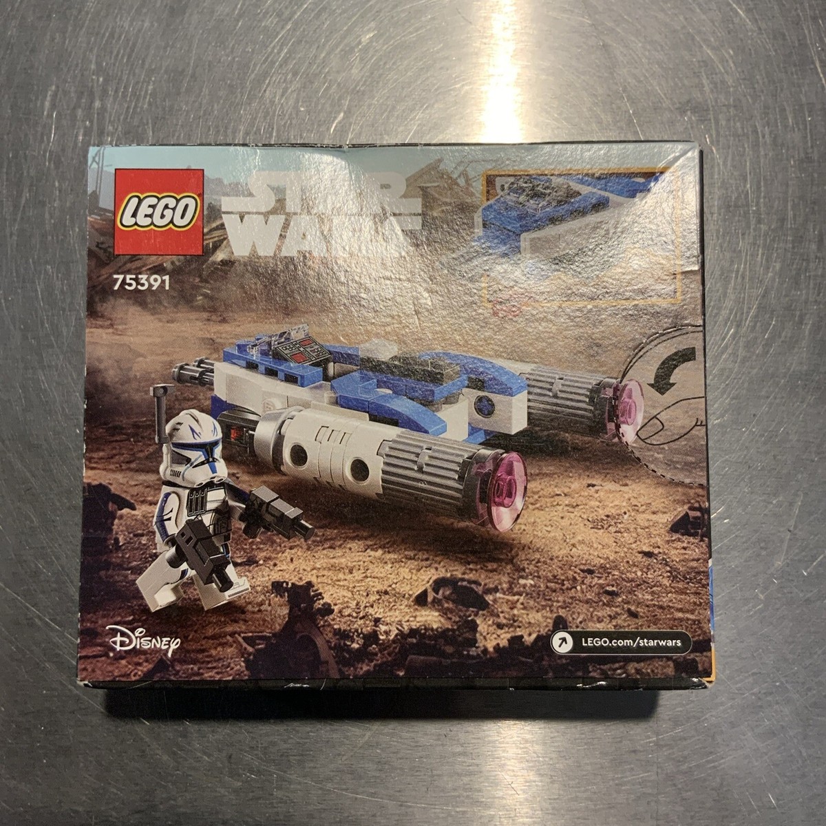 LEGO Star Wars CAPTAIN REX Y-Wing Microfighter 75391 Sealed Set