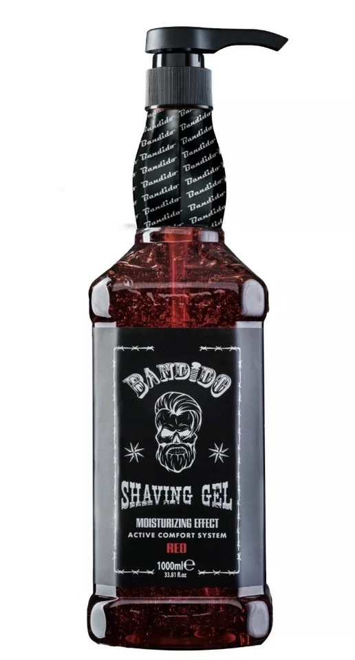 Bandido Shaving Gel - Rasier Gel Moisturizing Effect 1000ml