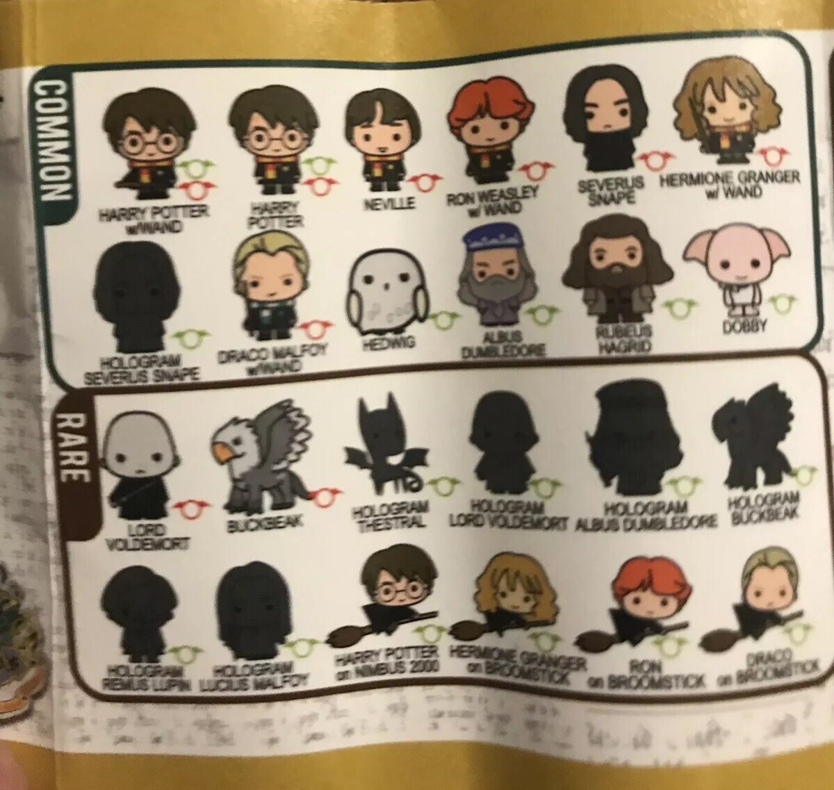 harry potter pencil topper blind bag