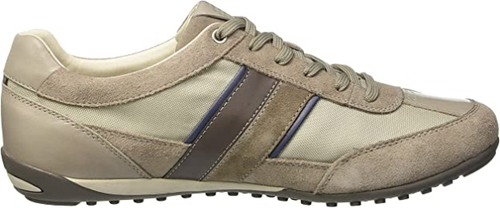 Geox U Wells C Scarpe Ginnastica Sneakers Basse Uomo 42 Beige \