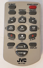 Genuine JVC Camcorder Remote Control RM-V718U NEW BATTERY INSTALLED 