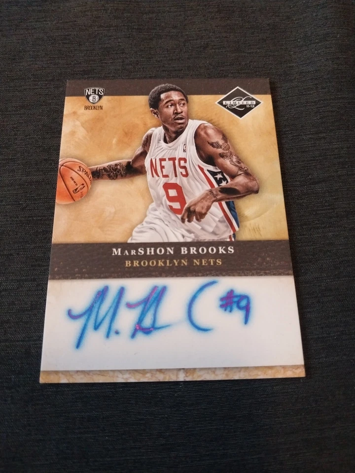 Marshon Brooks Limited 2011 Draft Pick Redemptions #3 Autograph - Image 2 of 4