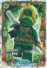 Lego ninjago Series 6 Die Insel TCG Card No. 4 Jungle Lloyd