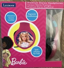 Image of Lexibook Luxury Kids Headphones Barbie,Stereo,Adjustable Kids Xmas