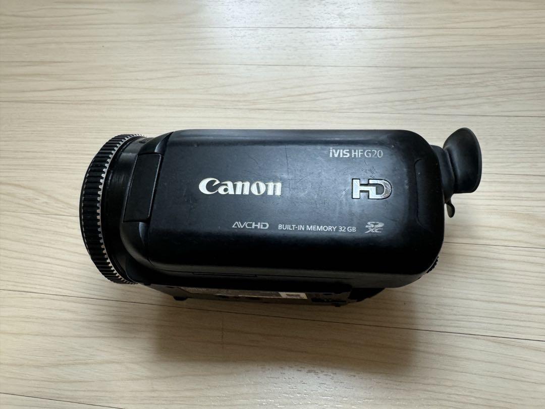 Canon iVIS HF G20 HD Camcorder CMOS PRO with External Battery 