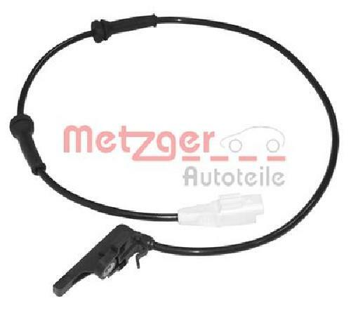 Original Metzger Sensor Raddrehzahl 0900105 FüR CitroëN Peugeot-image