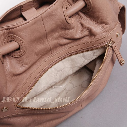 Oroton Slouch Large Baux-Gather Tote Mink Leather Bucket bag Purse NWT AUD$798 - Bild 13 von 13