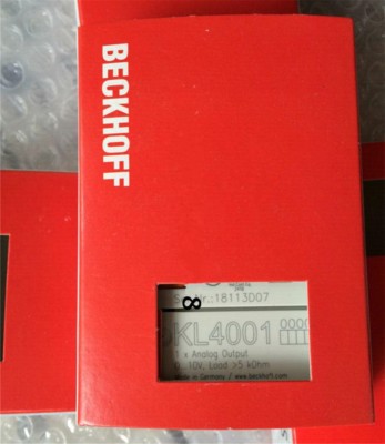One Beckhoff KL4001 PLC Module KL 4001 New In Box Expedited Shipping