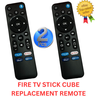2 STÜCK AMAZON FIRE STICK TV ERSATZ FERNBEDIENUNG ALEXA VOICE PRIME 4K MAX