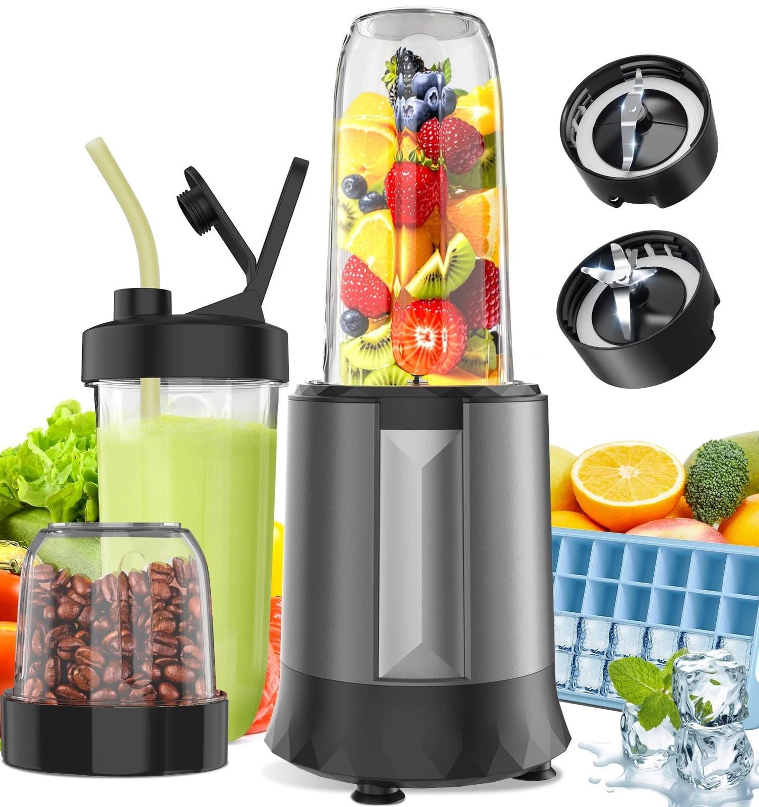 Smoothie Blender, 1300 W Upgraded Compact Personal Blender for Shakes and Smooth
Opens in a new wind