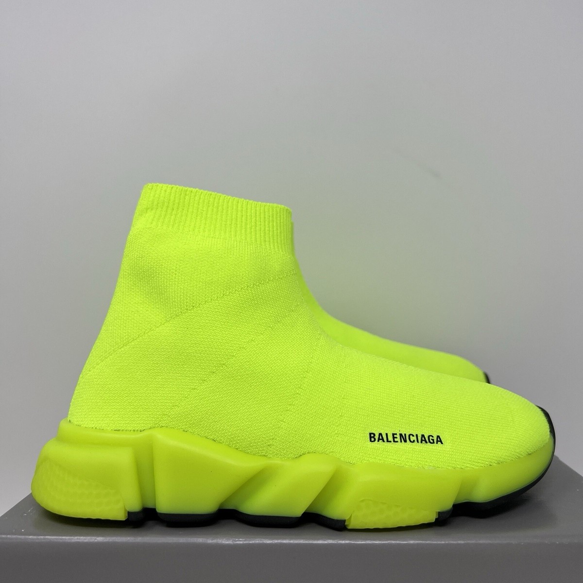 Balenciaga Speed Kids Sneakers Size 32 EU / 1 Y US Fluo Green | eBay