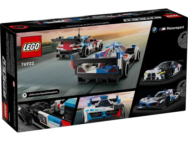 BMW M4 GT3 & BMW M Hybrid V8 76922 SPEED CHAMPIONS Minifigure