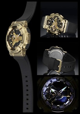 CASIO GM-110G-1A9JF G-SHOCK Black Gold Men's Watch From CASIO GM-110G-1A9JF G-SHOCK Black Gold Men's Watch From