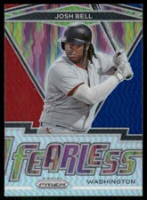 #FR-19 Josh Bell 2021 Panini Prizm Fearless Silver Prizm