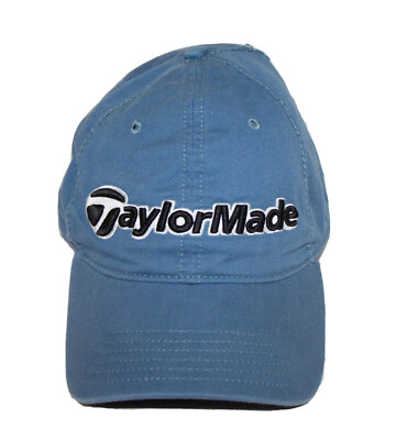 TaylormadeTmax Gear Embroidered Adjustable Strap Back Blue Hat