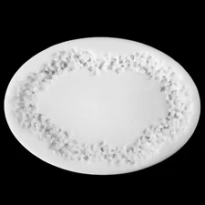 Oval QUARTZ Edge Trinket Tray Silicone Mold AU