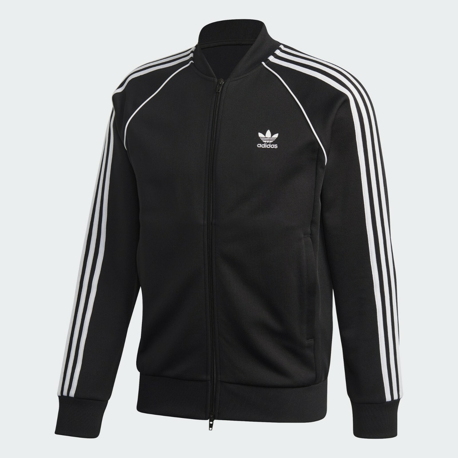adidas beckenbauer tracksuit black