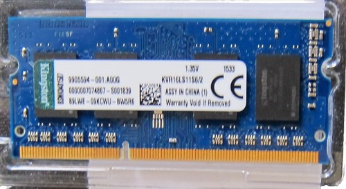 16GB Kingston FURY Impact 5600MHz DDR5 SO-DIMM CL40 Memory Module