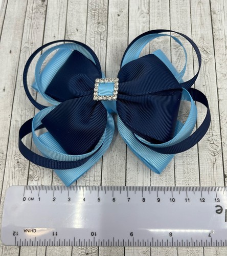 Navy and Light Blue School Hair Accessories - Picture 64 of 69