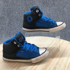 Converse Junior 1 Chuck Taylor All Star High Street High Top Blue Black Fabric