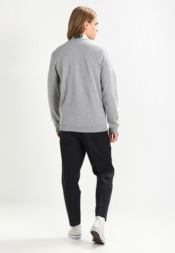Only&Sons Onsfiske Mens Sweatshirt Grey Long Sleeve Brushed Crew Neck Small image 2