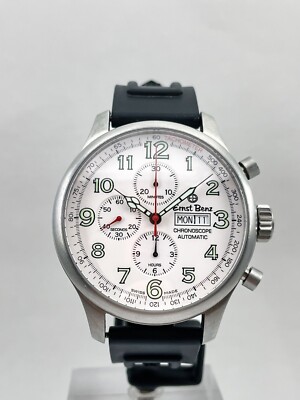 Ernst Benz Chronoscope 47mm Automatic Chronograph Mens Watch 