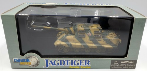 ARMY : TIGER I SPZABT 502 SUMMER 1943, JAGDTIGER - POSRCHE VESRION DRAGON MODELS - Picture 9 of 12