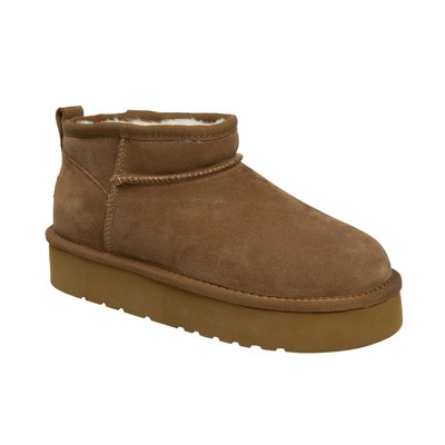 Lamo Ellie Women's Suede Boots Chestnut - 9 Medium