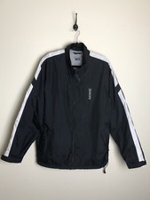 Vintage Nike Full Zip Lined Windbreaker Track Jacket  Pants Black Men  s Sz L