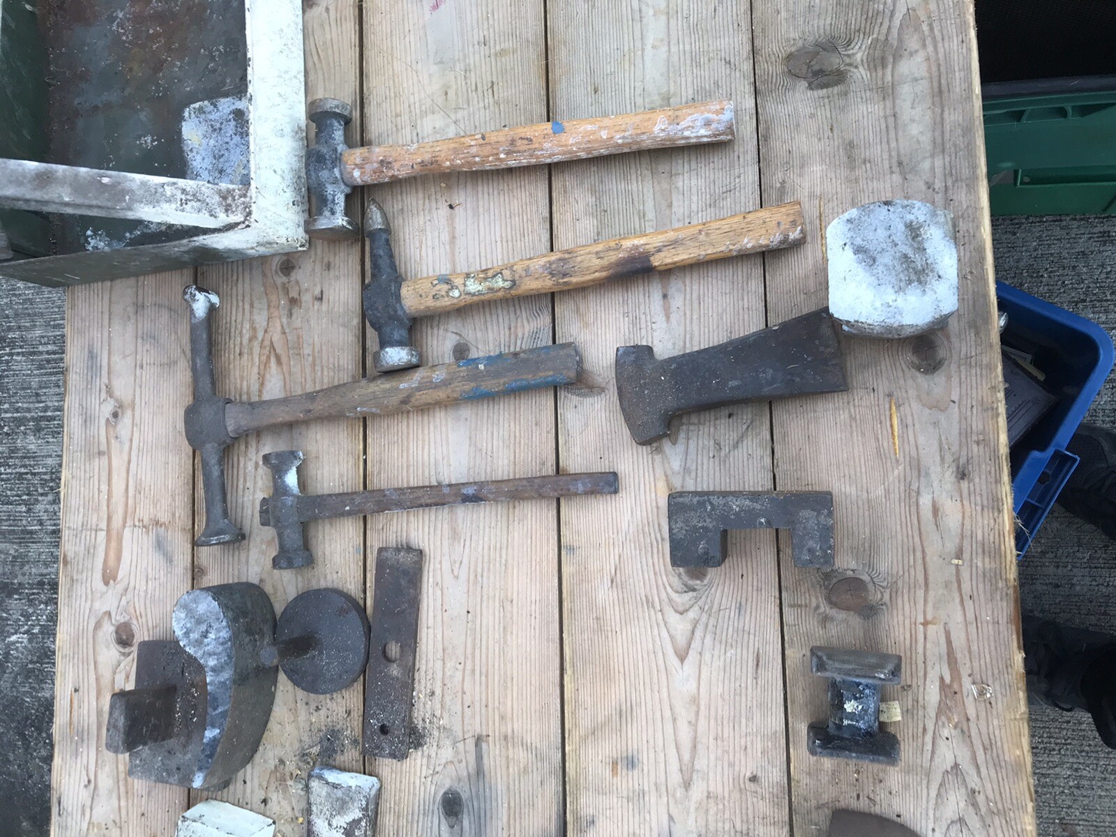 Vintage panel Beating Tools Hammers Dollies Spoons GILBOWS Classic Car