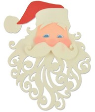 Sizzix Thinlits Santa 3pc #661299 Retail $19....