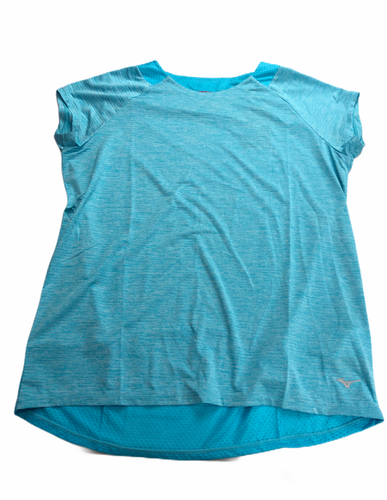 Women's DryLite Lyra Tee - Mizuno - M - Purple/Blue - C472 - Picture 4 of 7