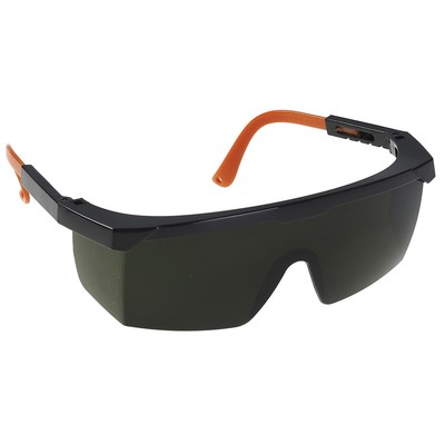 Portwest PW68 Augenschutz Schweißbrille Halbrahmen Bottle Green Kratzfest