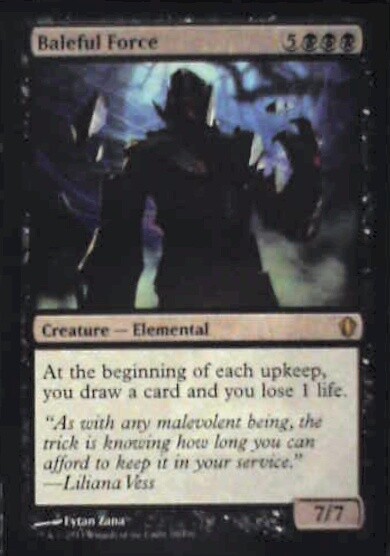 Baleful Force - Commander 2013: #70, Magic: The Gathering Nm R154